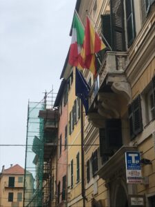 Bandiere comune di finale europa italia